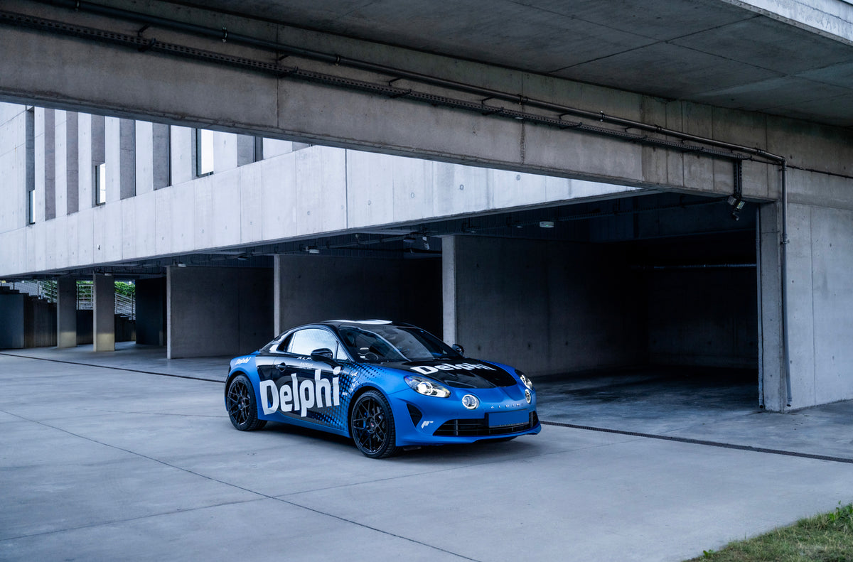 Alu kola Alpine A110S Japan Racing JR11 White