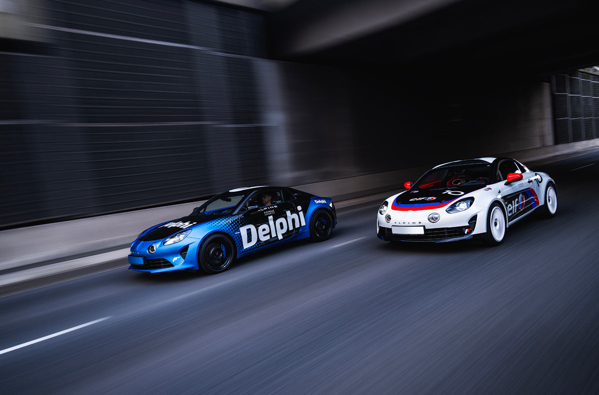 Alu kola Alpine A110S Japan Racing JR11 White