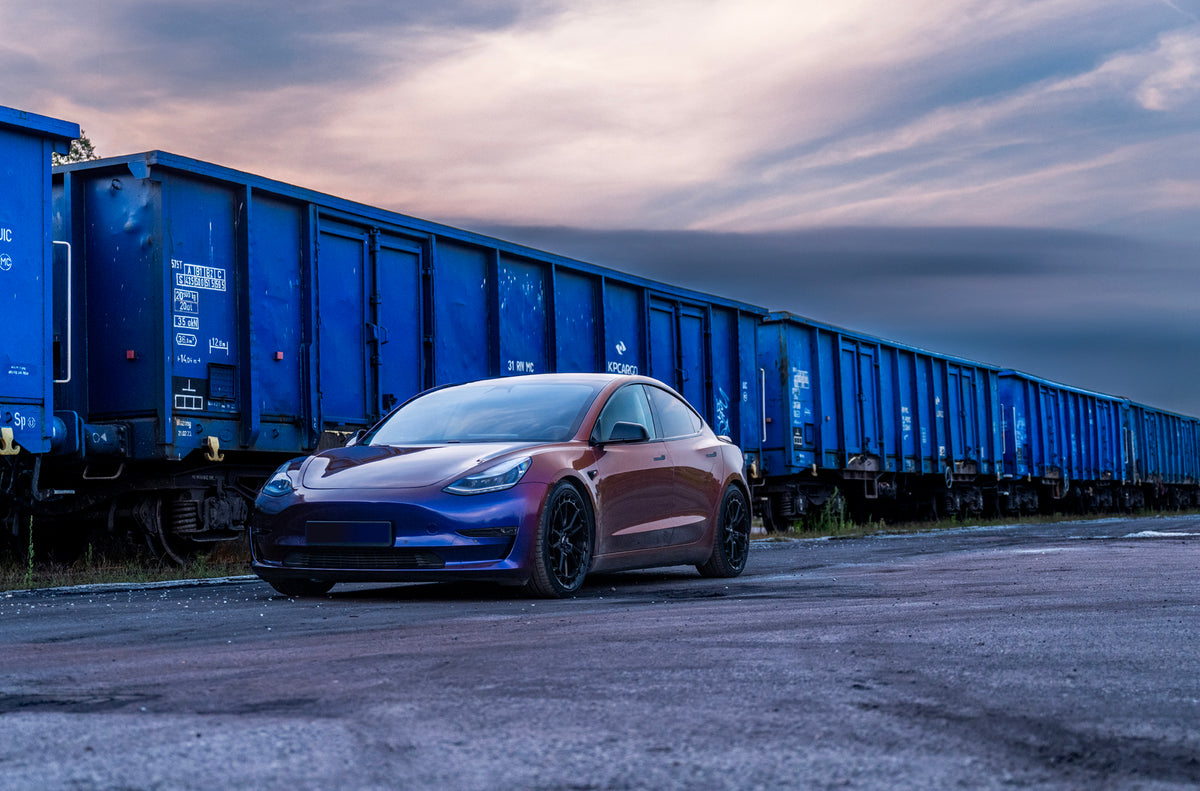 Alu kola Tesla Model 3 Japan Racing JR45 Gloss Black