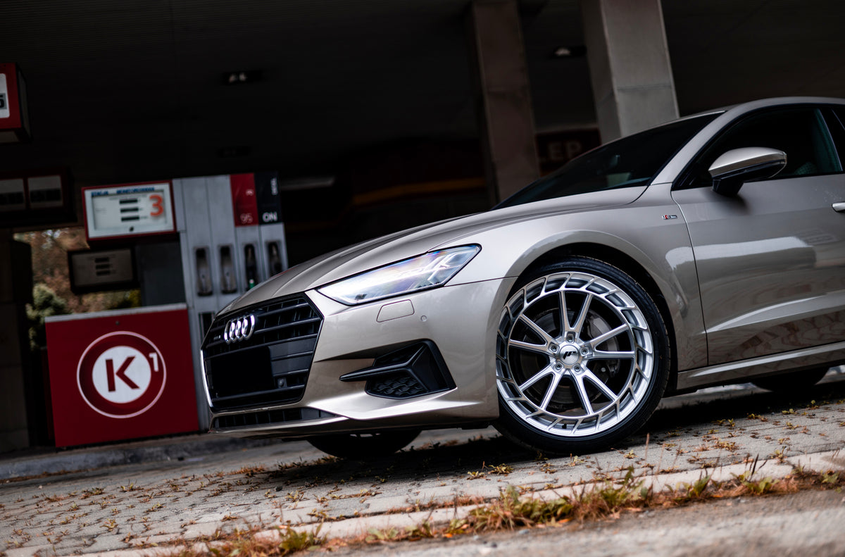 Alu kola Audi A7 / S7 / RS7 Japan Racing JR45 Silver Machined Face