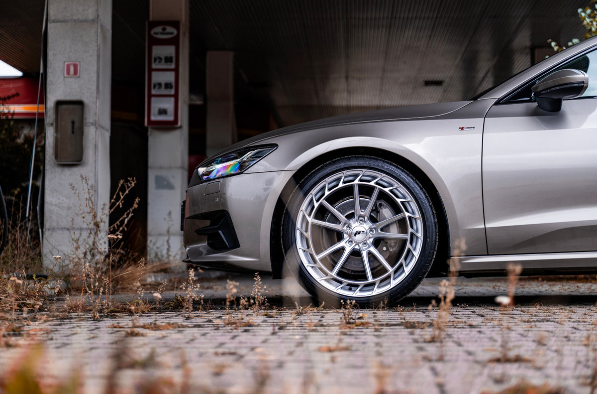 Alu kola Audi A7 / S7 / RS7 Japan Racing JR45 Silver Machined Face