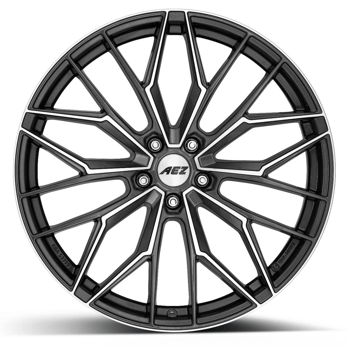 Alu kola AEZ Porto 9x21 5x108 ET35 dark