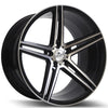 Alu disky Forzza Bosan 9x22 5x112 ET35 66.45 Čierna