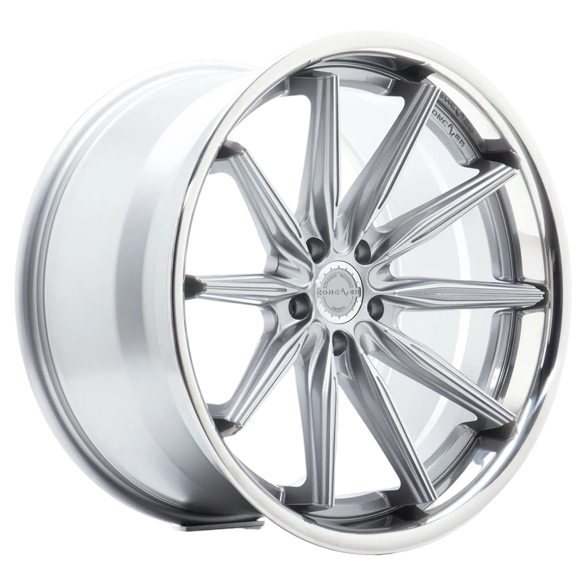 Alu kola Concaver CVR8 21x10,5 ET39 5x112 Brushed Titanium
