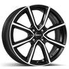 Alu kola DEZENT TN 6.5x17 4x108 ET32 dark