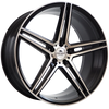 Alu disky Forzza Bosan 9.5x19 5x112 ET35 66.45 Čierna