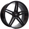 Alu disky Forzza Bosan 9x22 5x112 ET25 66.45 Čierna