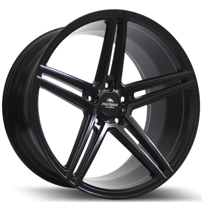 Alu kola Forzza Bosan 9x21 5x112 ET25 66,45 Satin Black-Alu kola-WheelsUp