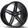 Alu disky Forzza Bosan 9.5x21 5x112 ET30 66.45 Čierna