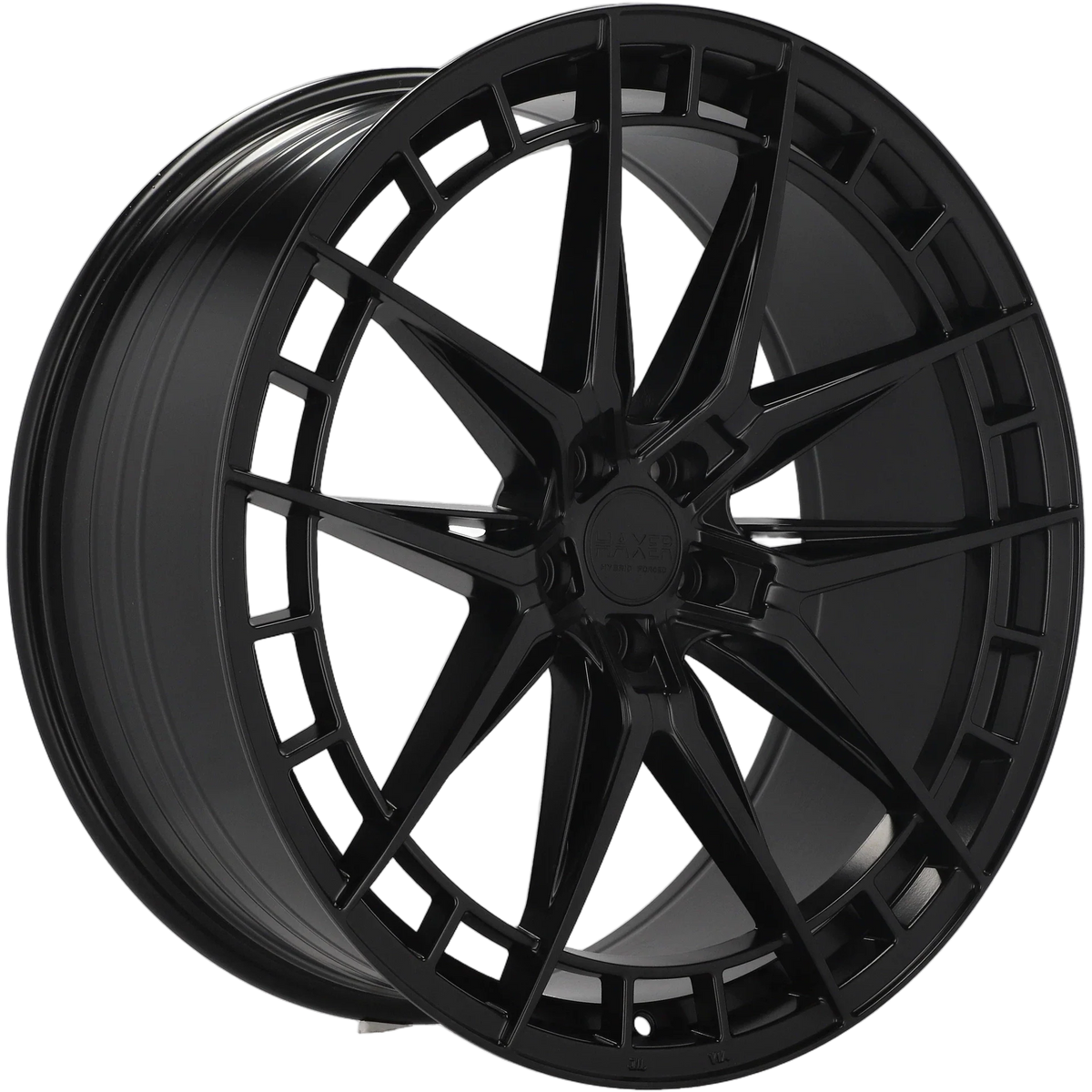 Alu kola HAXER HX046F 10.5x20 5x114.3 ET35 70.5 Black Half Matt – detail 3