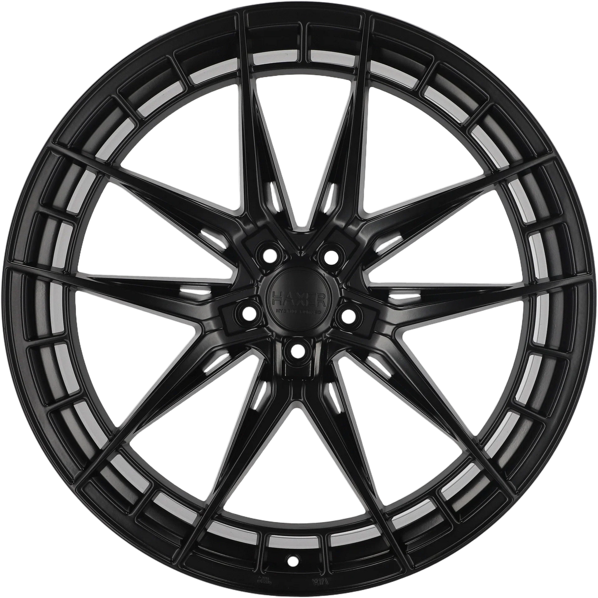 Alu kola HAXER HX046F 10.5x20 5x114.3 ET35 70.5 Black Half Matt – detail 4