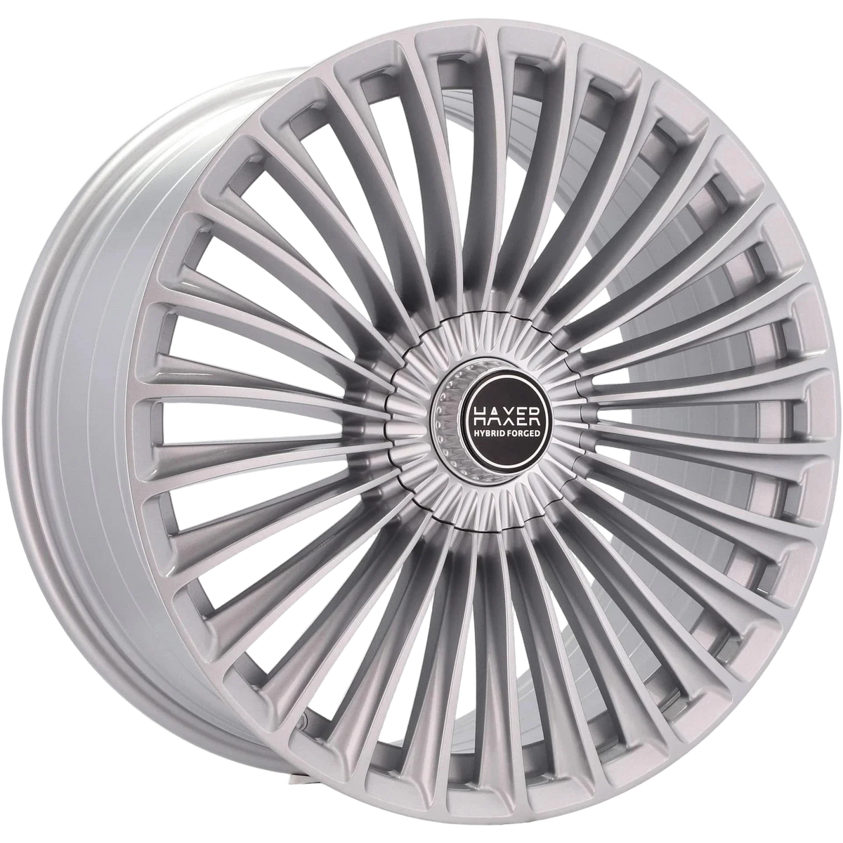 Alu kola HAXER HX09F 8.5x19 5x112 ET35 66.6 Silver Shining