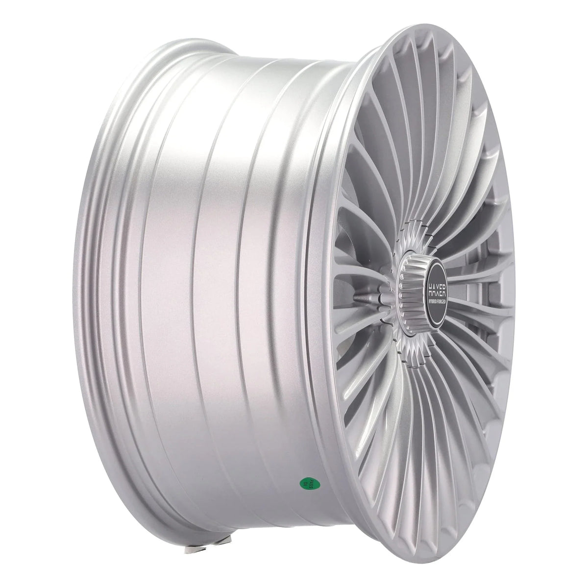 Alu kola HAXER HX09F 8.5x20 5x112 ET43 66.6 Silver Shining – detail 4