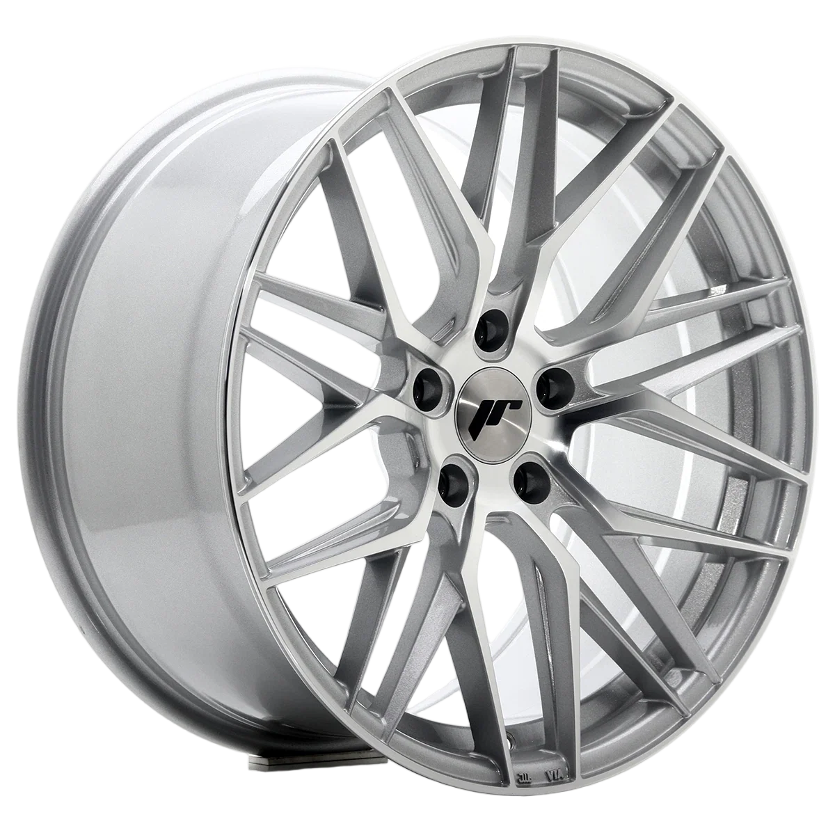 Alu kola Japan Racing JR28 15x7 ET25 4x100 Silver Machined Face