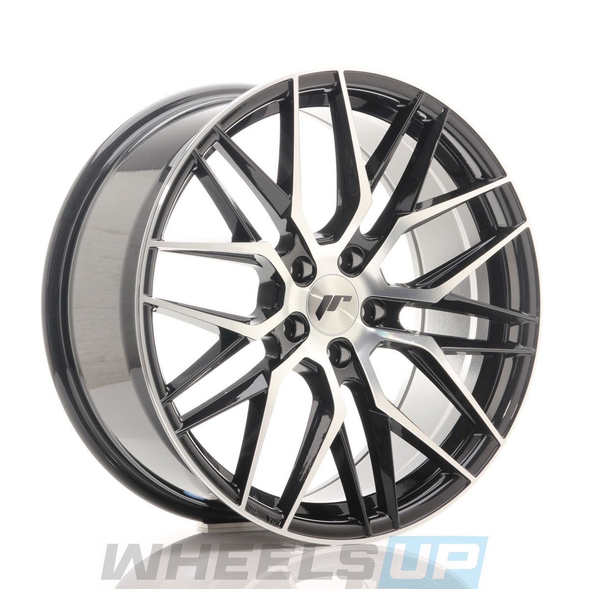Alu kola Japan Racing JR28 15x7 ET38 4x100 Gloss Black Machined Face