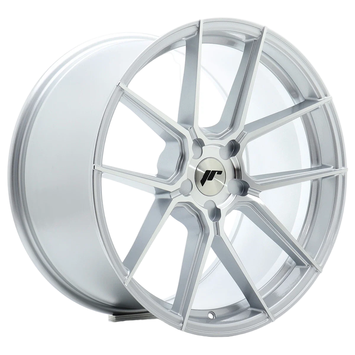 Alu kola Japan Racing JR30 17x7 ET20-40 BLANK Silver Machined Face