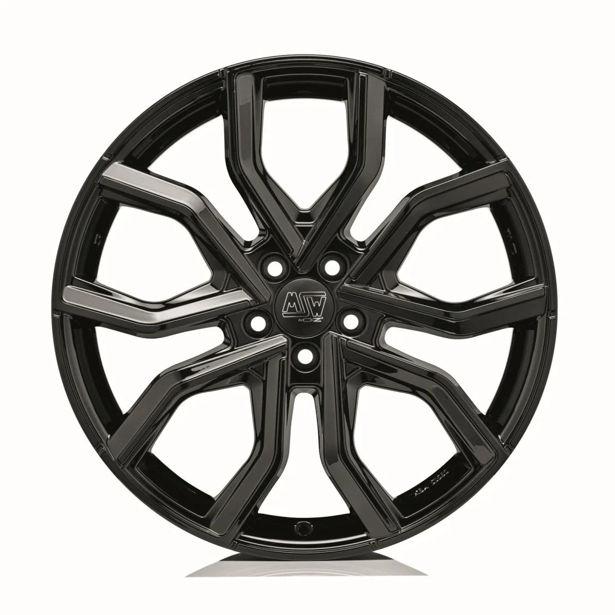 Alu kola MSW 41 10x20 5x120 ET35 Gloss Black | Wheelsup.cz