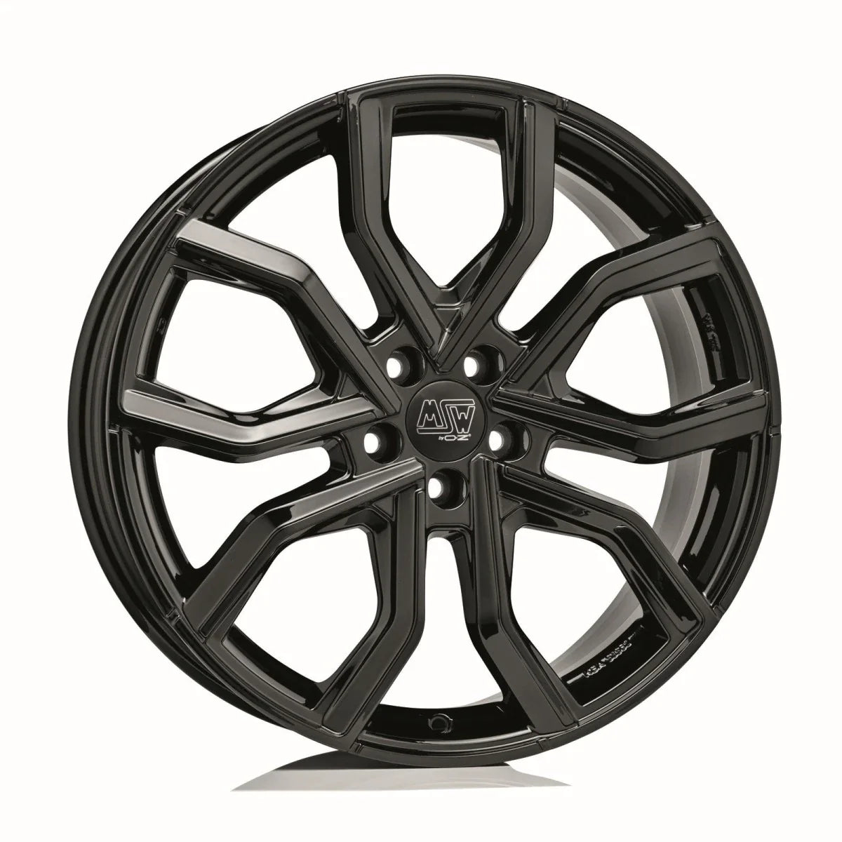 Alu kola MSW 41 10x20 5x112 ET19 Gloss Black | Wheelsup.cz