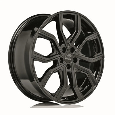 Alu kola MSW 41 8x19 5x108 ET45 Gloss Black | Wheelsup.cz
