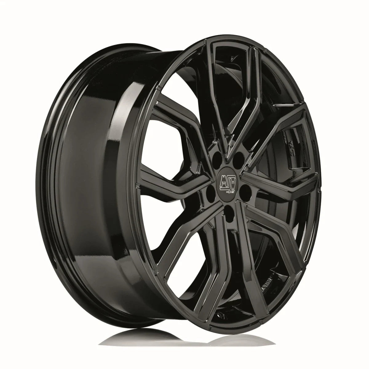 Alu kola MSW 41 8x19 5x112 ET27 Gloss Black | Wheelsup.cz