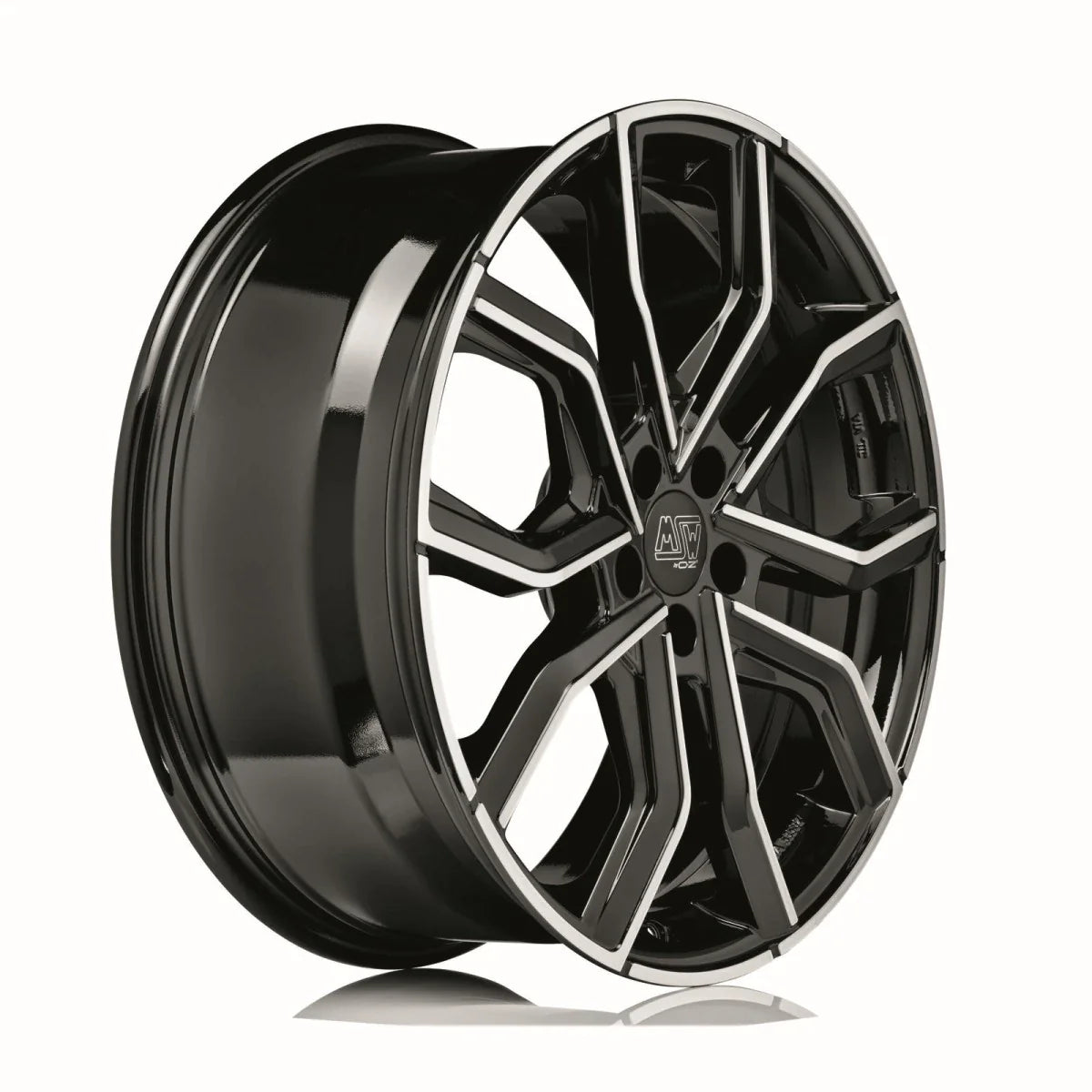 Alu kola MSW 41 8.5x20 5x120 ET41 Gloss Black Full Polished | Wheelsup.cz