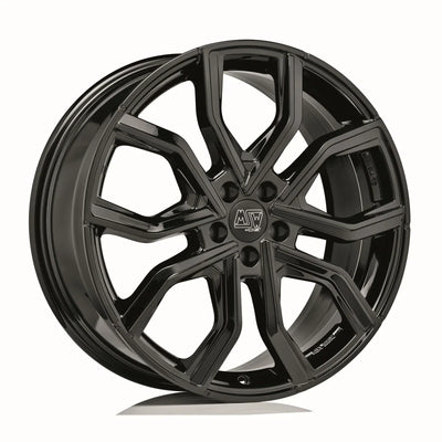 Alu kola MSW 41 8x19 5x108 ET45 Gloss Black | Wheelsup.cz