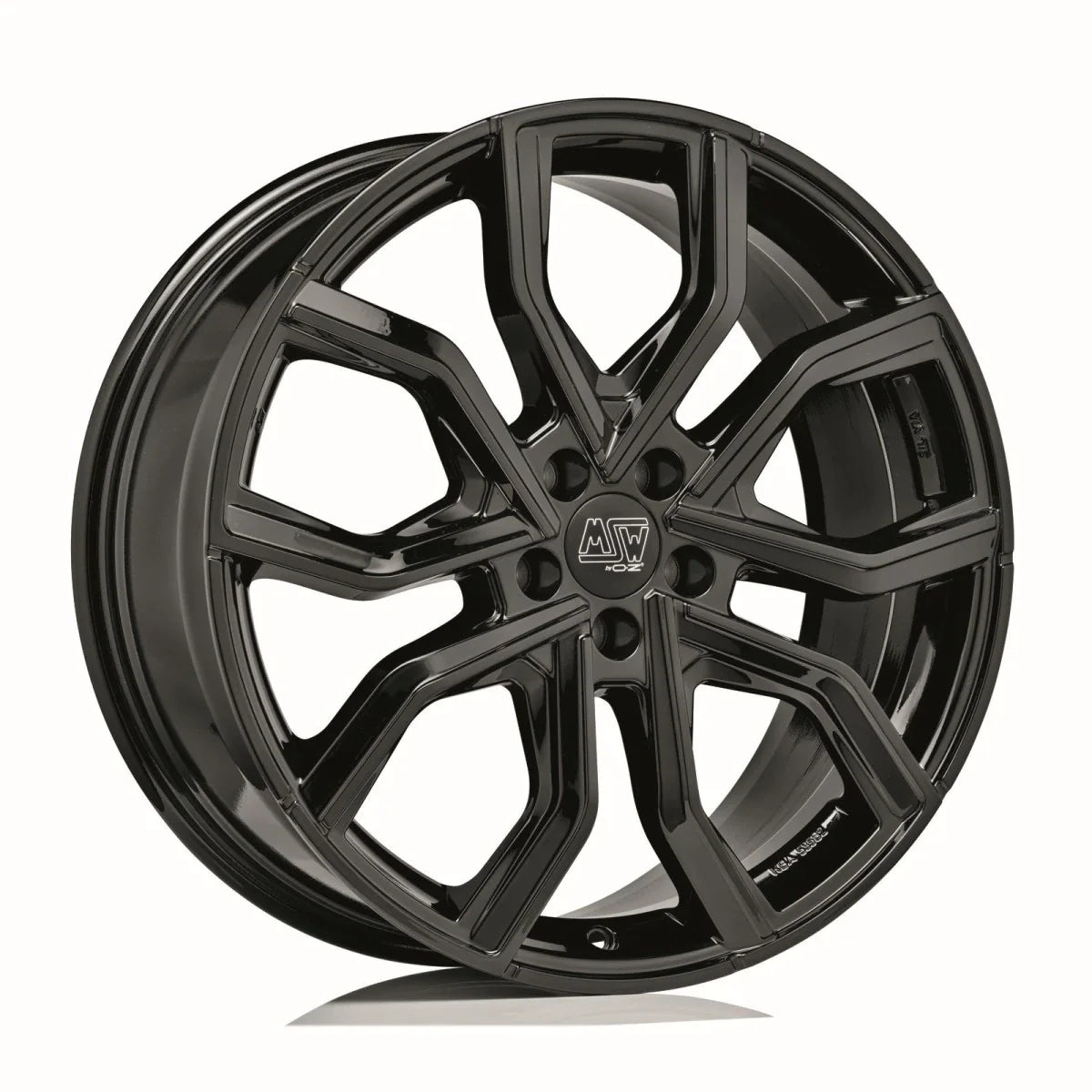 Alu kola MSW 41 8.5x20 5x108 ET50 Gloss Black | Wheelsup.cz