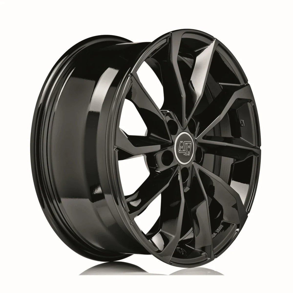 Alu kola MSW 42 7.5x17 5x114.3 ET45 Gloss Black | Wheelsup.cz