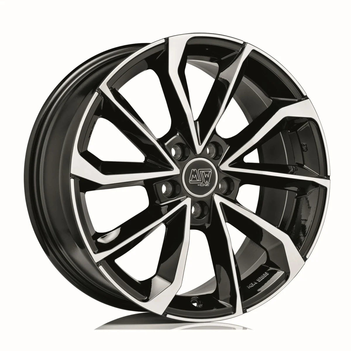 Alu kola MSW 42 8x19 5x112 ET40 Gloss Black Full Polished | Wheelsup.cz