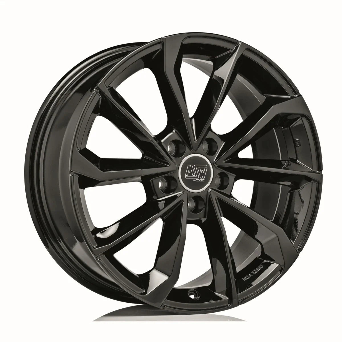 Alu kola MSW 42 7.5x17 5x114.3 ET45 Gloss Black | Wheelsup.cz