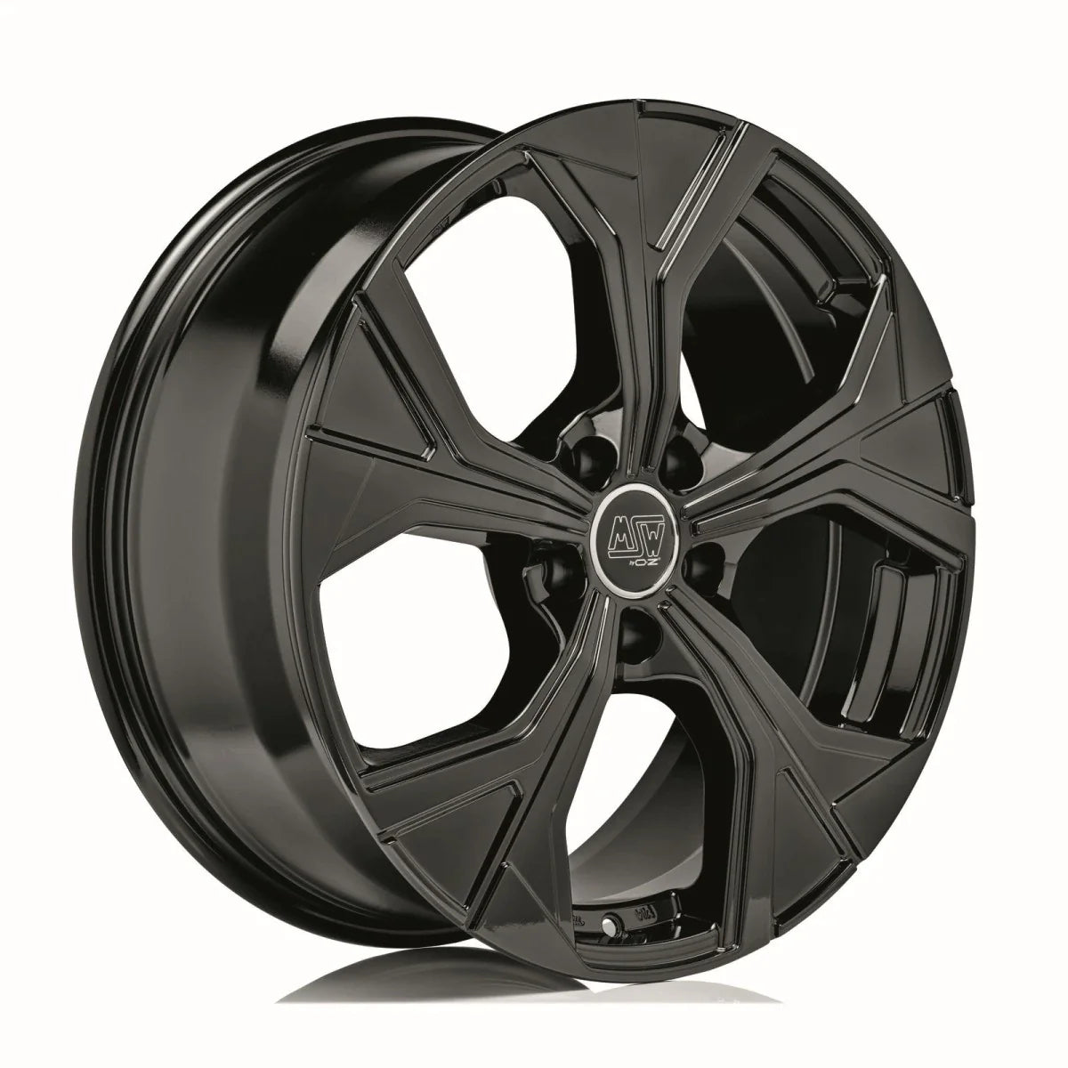 Alu kola MSW 43 8.5x20 5x108 ET45 Gloss Black | Wheelsup.cz