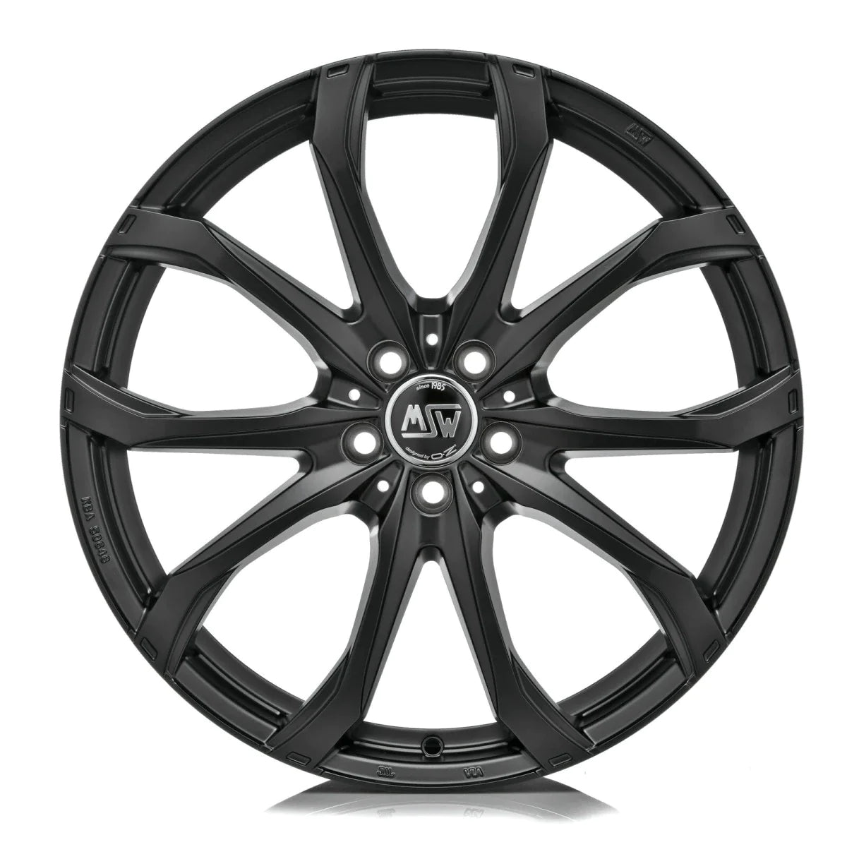 Alu kola MSW 48 9x21 5x112 ET30 Matt Black | Wheelsup.cz