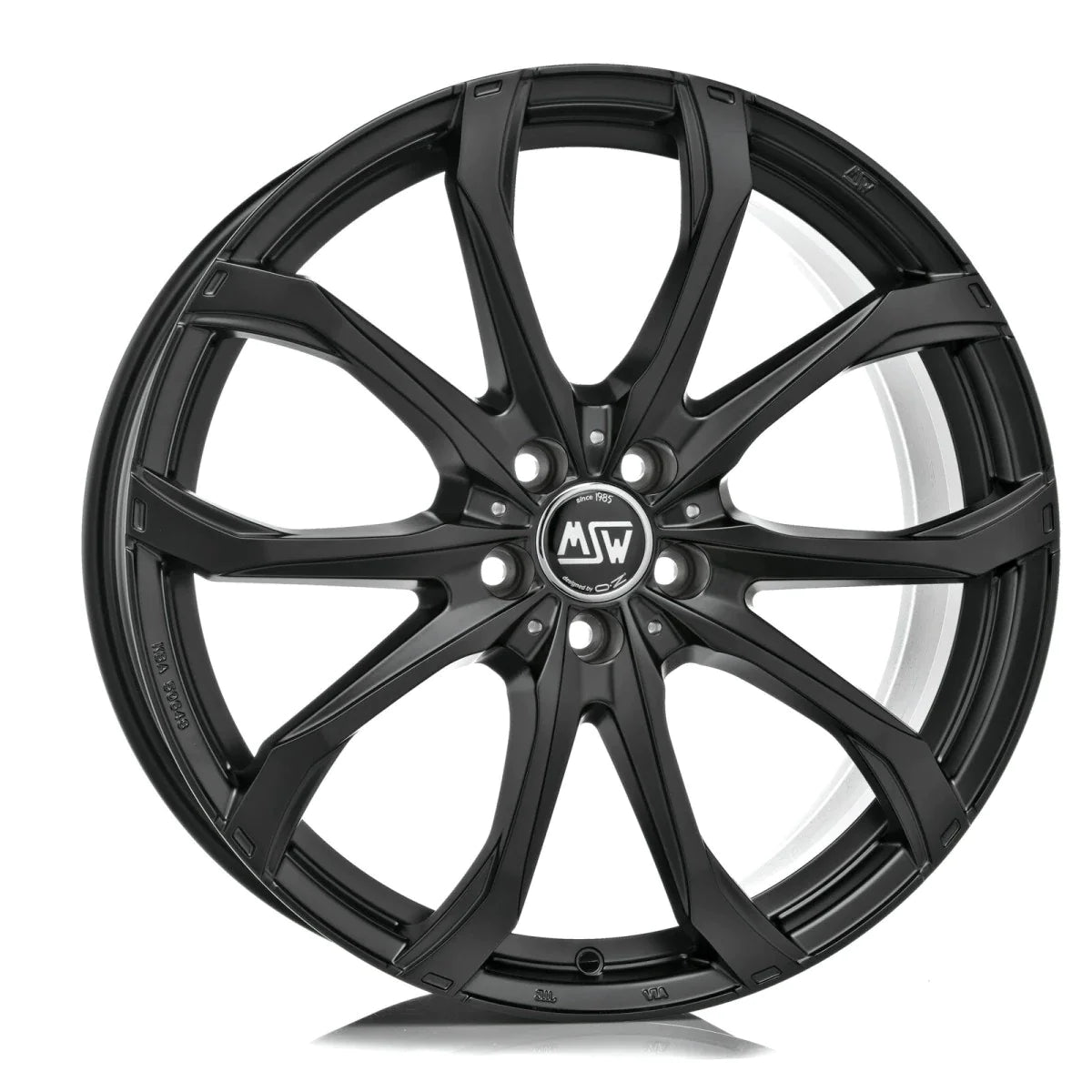 Alu kola MSW 48 8x19 5x127 ET35 Matt Black | Wheelsup.cz