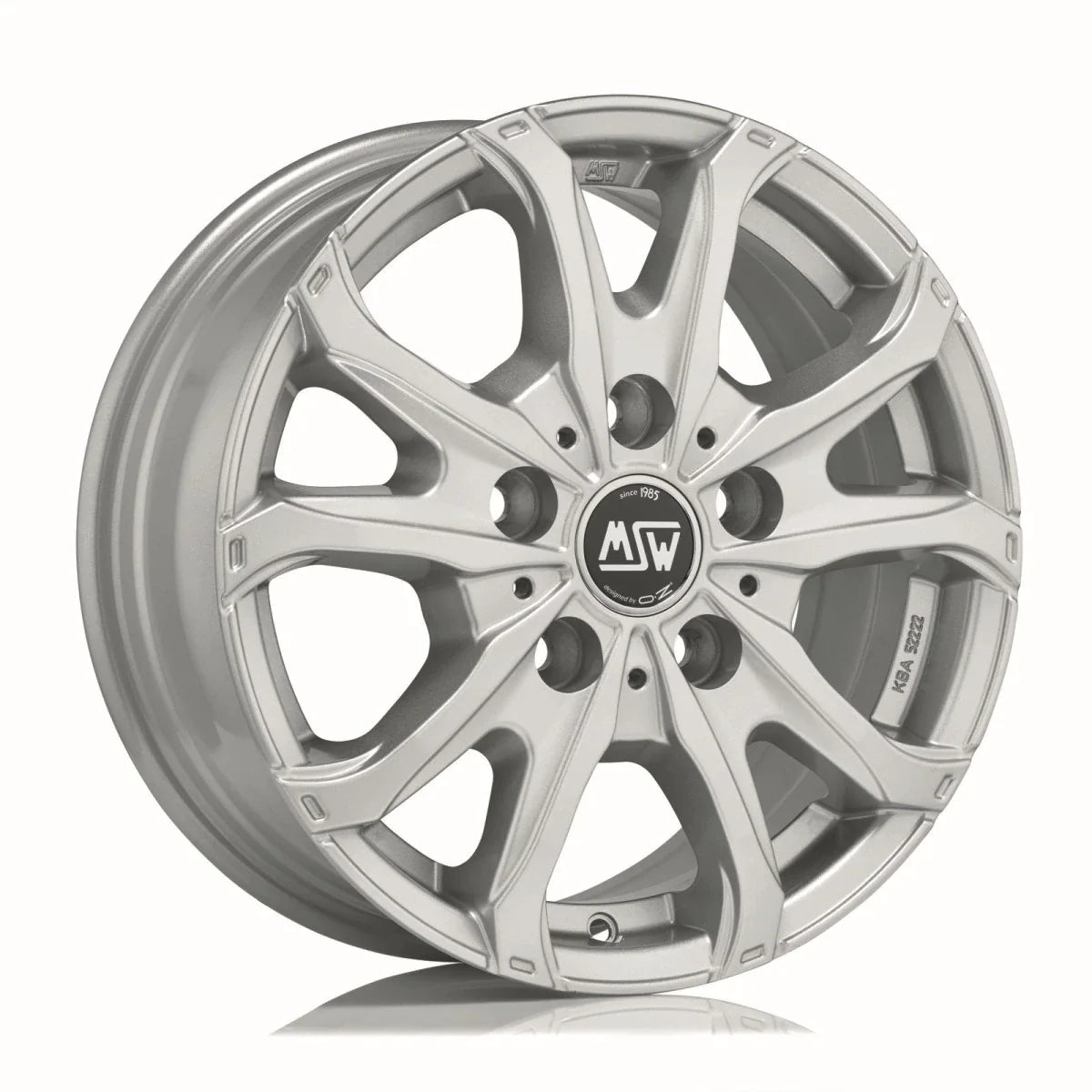 Alu kola MSW 48 VAN 7x17 5x118 ET68 Full Silver | Wheelsup.cz