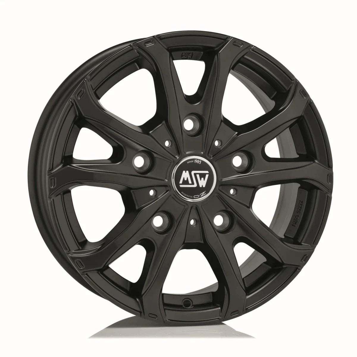 Alu kola MSW 48 VAN 6.5x16 5x118 ET55 Matt Black | Wheelsup.cz