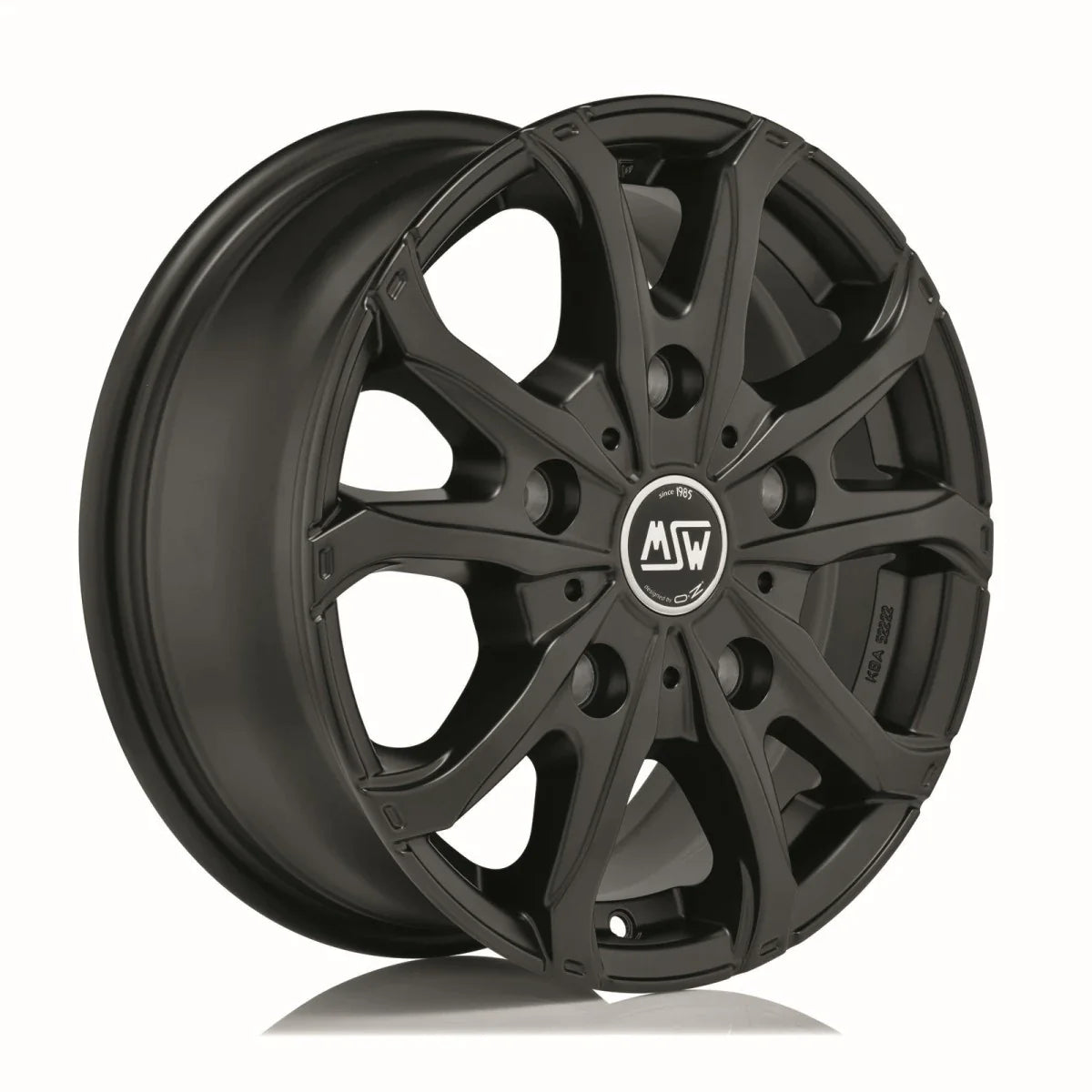 Alu kola MSW 48 VAN 7x16 5x120 ET51 Matt Black | Wheelsup.cz