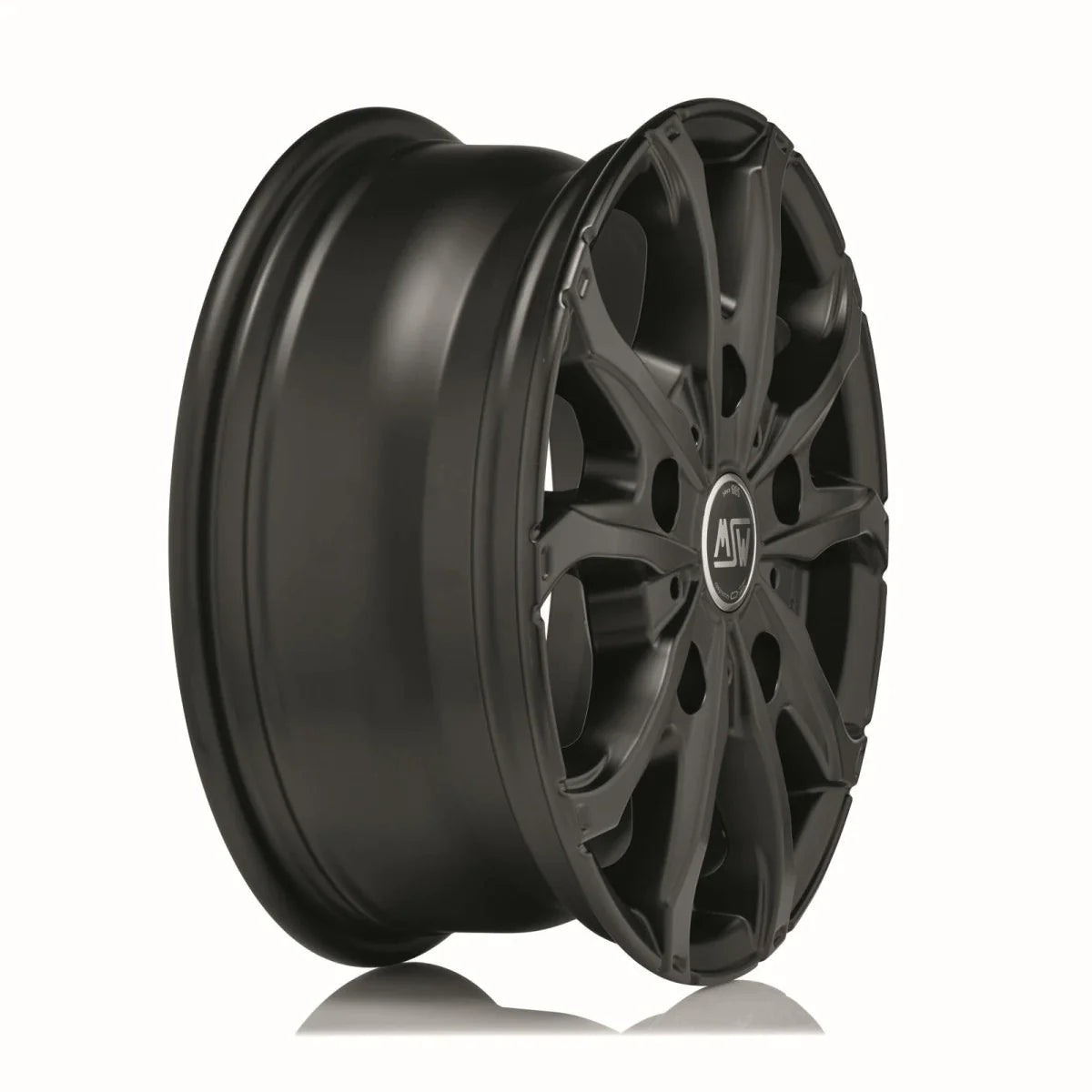 Alu kola MSW 48 VAN 6.5x16 5x130 ET55 Matt Black | Wheelsup.cz