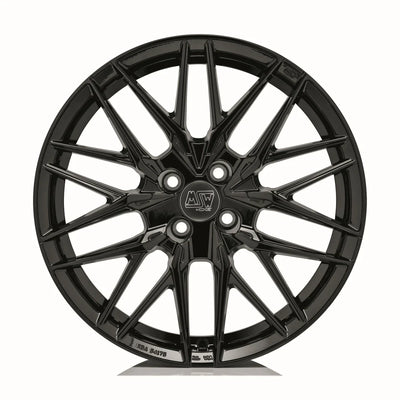 Alu kola MSW 50-4 7.5x18 4x108 ET32 Gloss Black | Wheelsup.cz