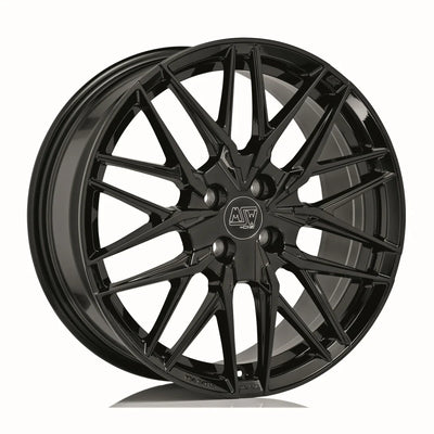 Alu kola MSW 50-4 7.5x18 4x108 ET32 Gloss Black | Wheelsup.cz