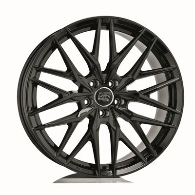 Alu kola MSW 50 8.5x19 5x108 ET45 Gloss Black | Wheelsup.cz