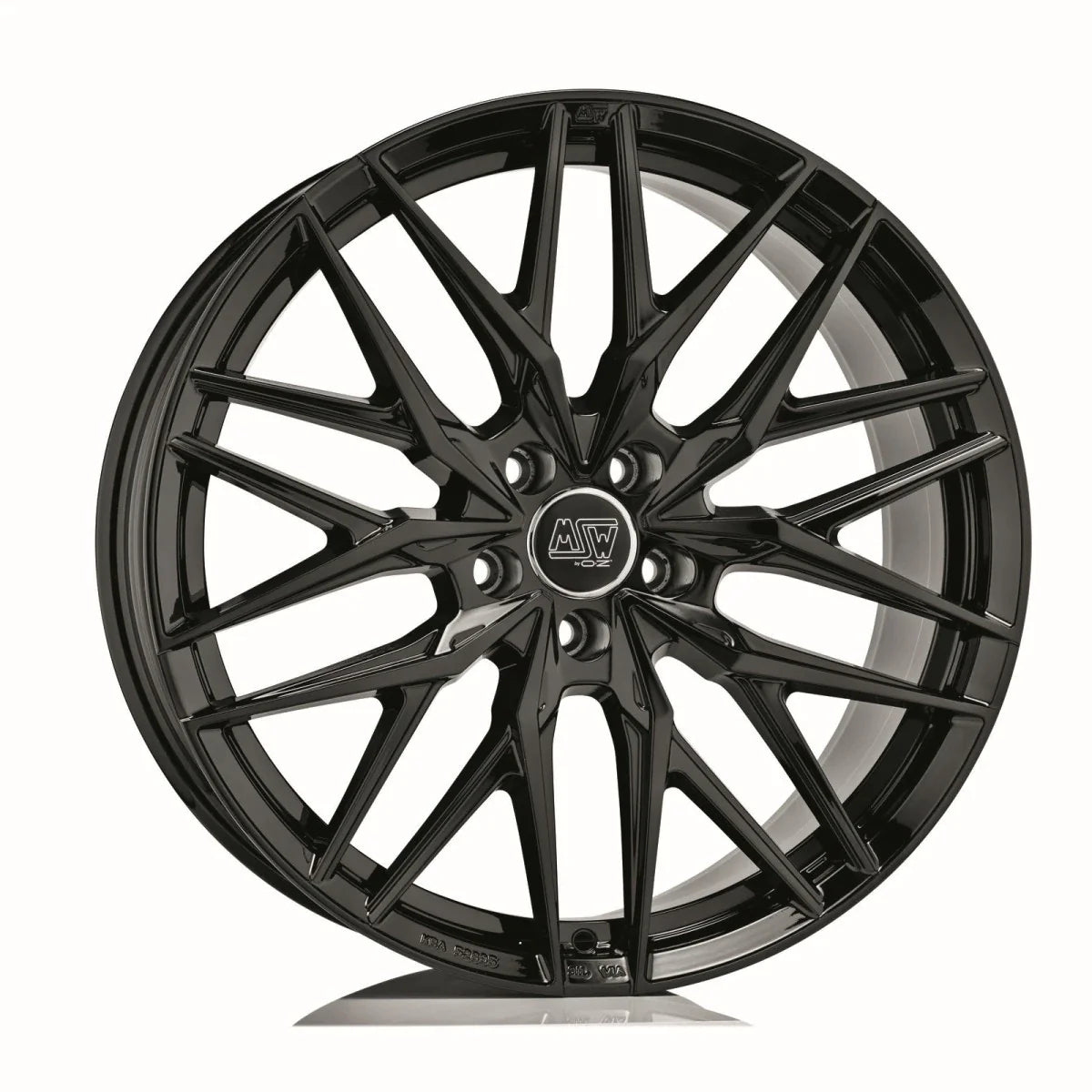 Alu kola MSW 50 11x21 5x112 ET38 Gloss Black | Wheelsup.cz