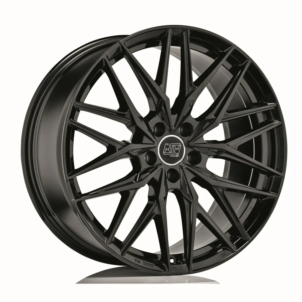 Alu kola MSW 50 9.5x20 5x112 ET42 Gloss Black | Wheelsup.cz