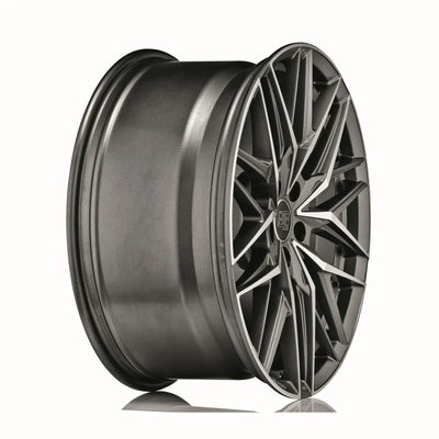 Alu kola MSW 50 8.5x21 5x114.3 ET40 Matt Gun Metal Full Polished (Mgmfp) | Wheelsup.cz