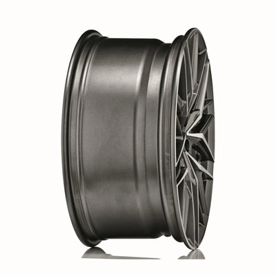 Alu kola MSW 50 11.5x22 5x112 ET42 Matt Gun Metal Full Polished (Mgmfp) | Wheelsup.cz
