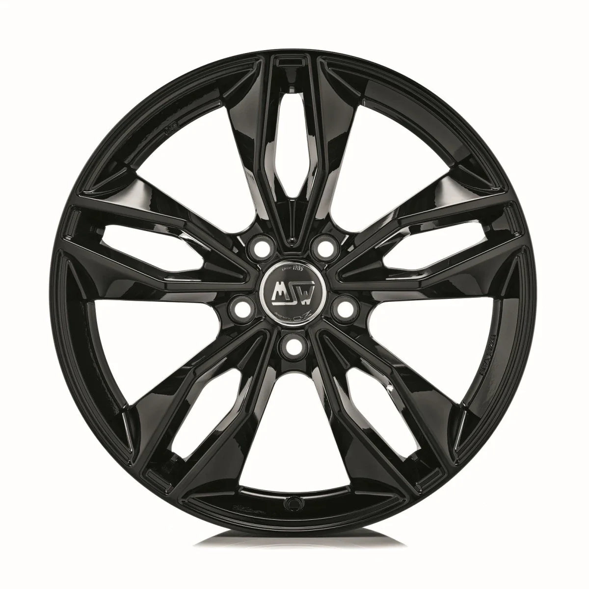 Alu kola MSW 71 8x18 5x114.3 ET40 Gloss Black | Wheelsup.cz