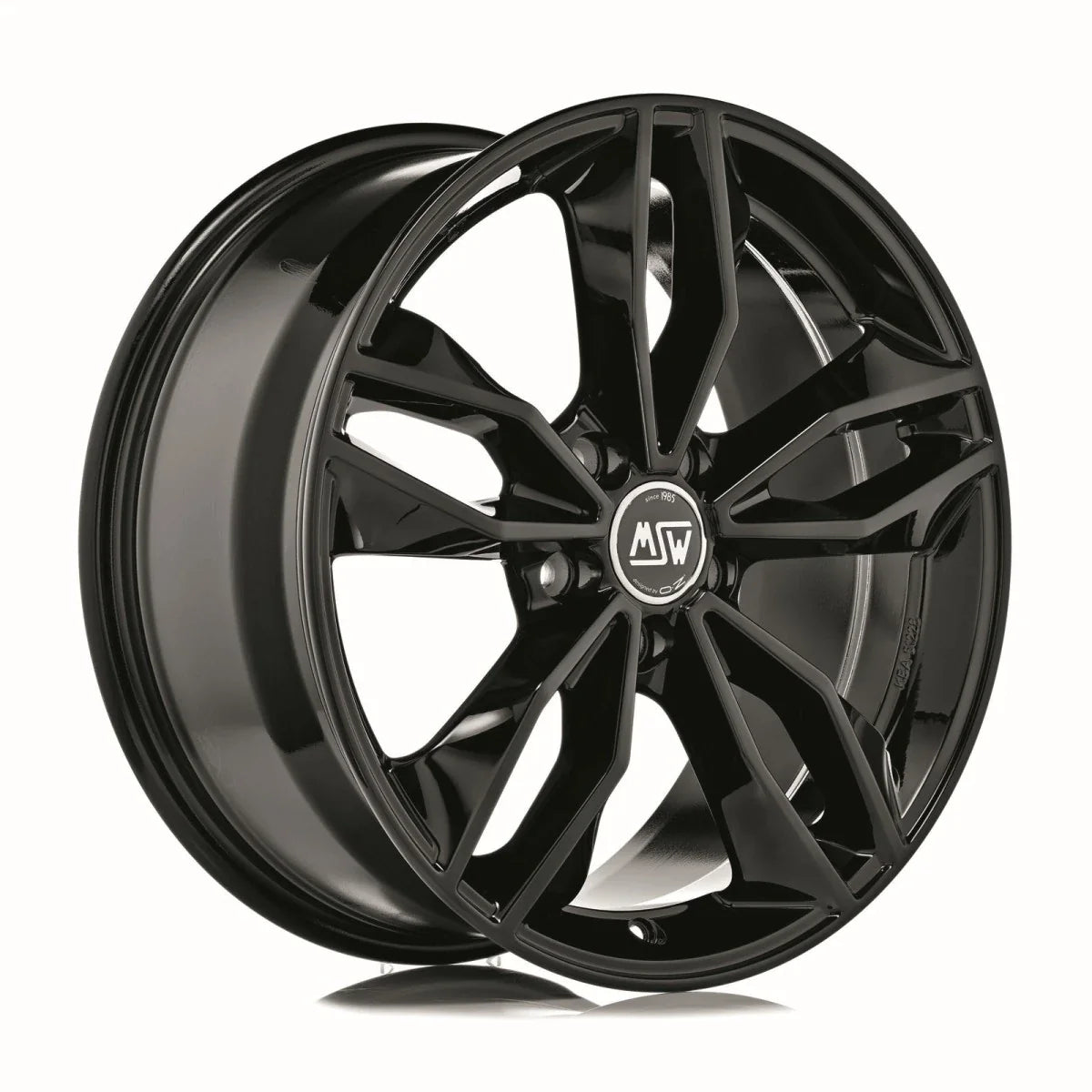 Alu kola MSW 71 8x18 5x112 ET42 Gloss Black | Wheelsup.cz