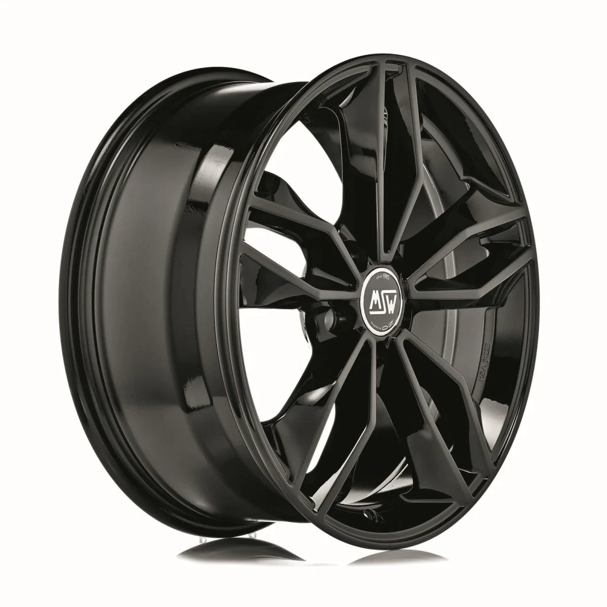 Alu kola MSW 71 8x19 5x112 ET35 Gloss Black | Wheelsup.cz