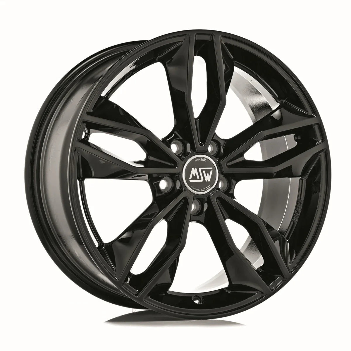 Alu kola MSW 71 8x19 5x112 ET35 Gloss Black | Wheelsup.cz