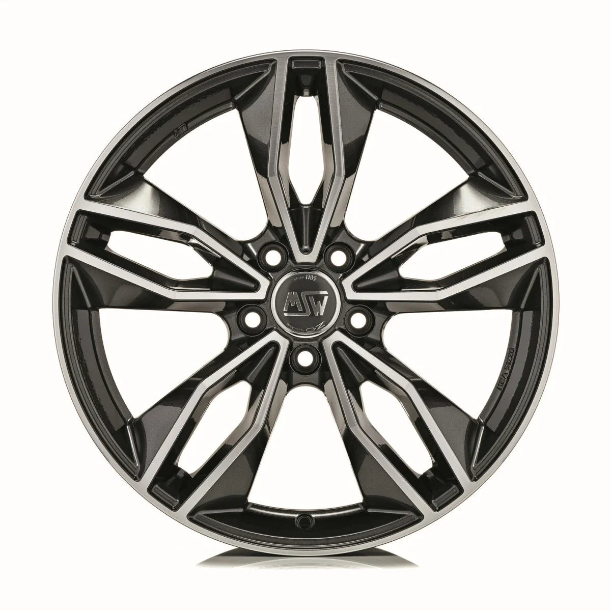 Alu kola MSW 71 8x19 5x110 ET34 65,1 šedá | Wheelsup.cz