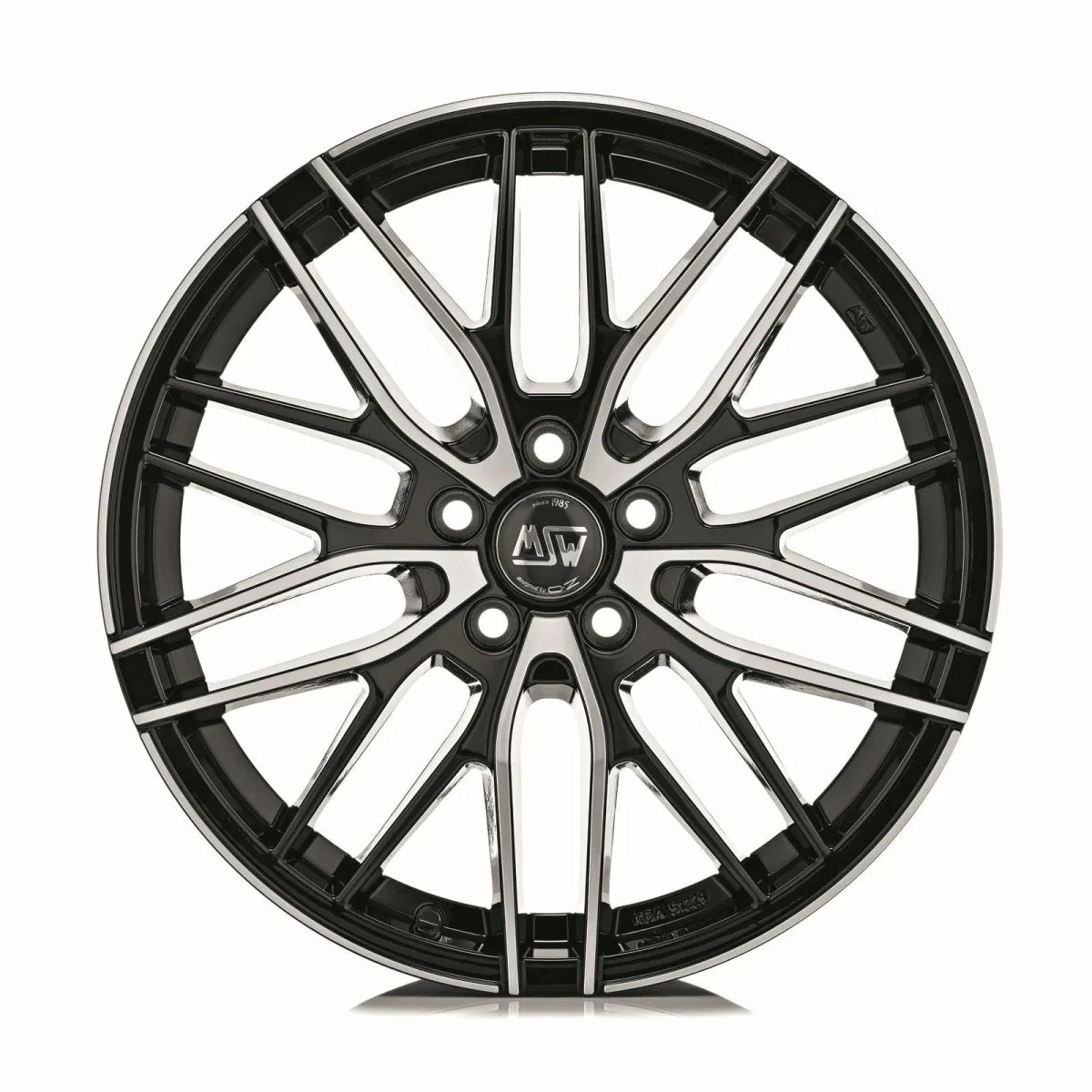 Alu kola MSW 72 8x18 5x114.3 ET40 Gloss Black Full Polished | Wheelsup.cz